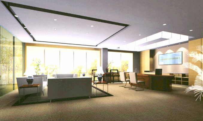 上海办公室装修设计：绿色办公卡位，你的选择明智吗？