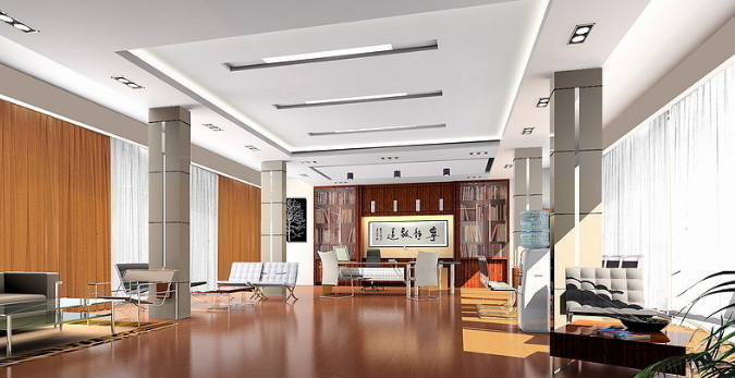 办公室装修设计选择金属折叠办公桌的优点