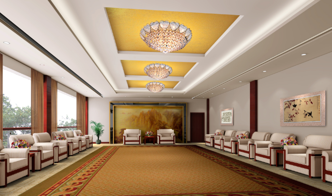 办公室装修设计：蓝白色沙发椅如何成为你的时尚利器？