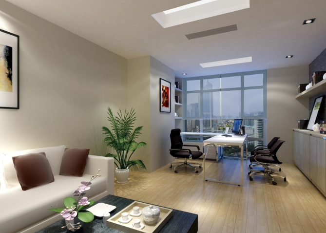 钢制架在上海办公室装修设计中的优势