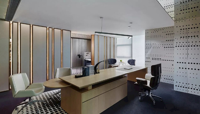 上海办公室装修设计可以那些摆放艺术品