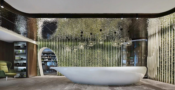 上海办公室装修设计，Pu石材真的是必备之选吗？