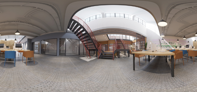 上海办公室装修设计：油画摆放的艺术与策略，让你的职场更有格调