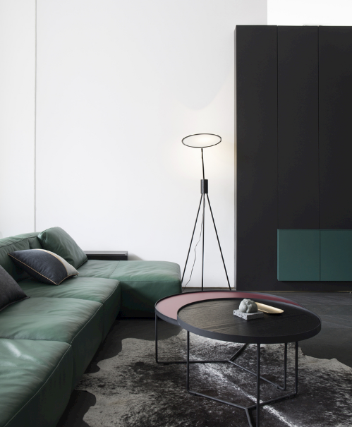 办公室装修设计：红色地坪漆打造活力空间